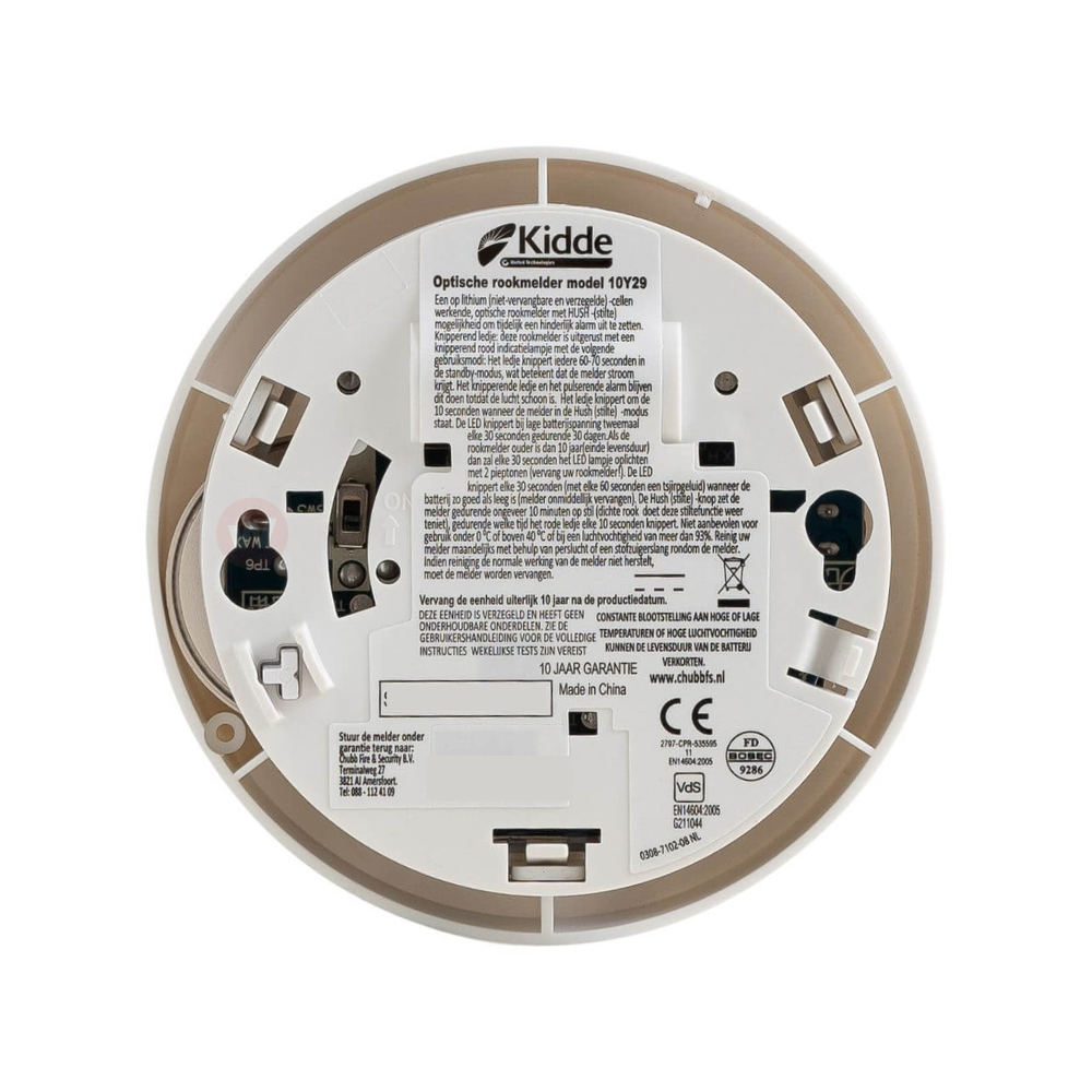 10y29 Kidde rookmelder 10 jaar lithium accu