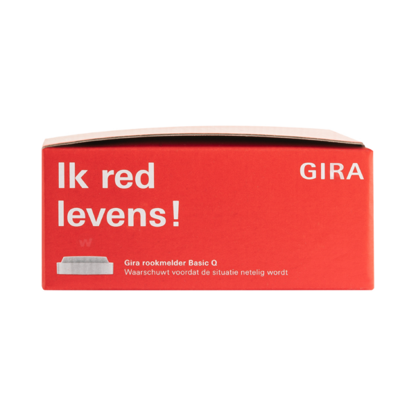 Basic Q Gira 114902 rookmelder 10 jaar lithium accu