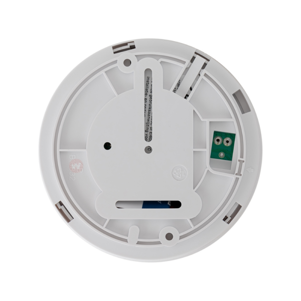 EI650 EI Electronics Rookmelder 10 jaar lithium accu achteraanzicht