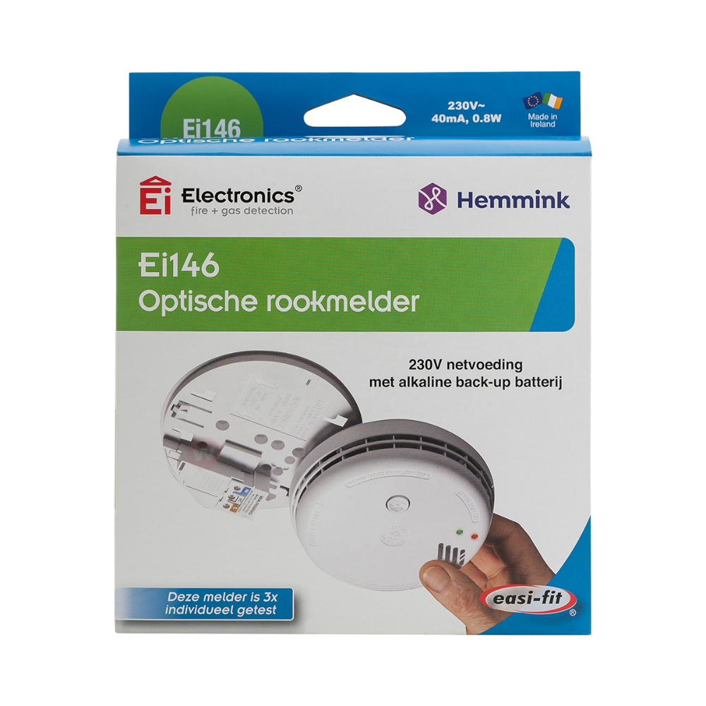 Ei146 optische rookmelder verpakking