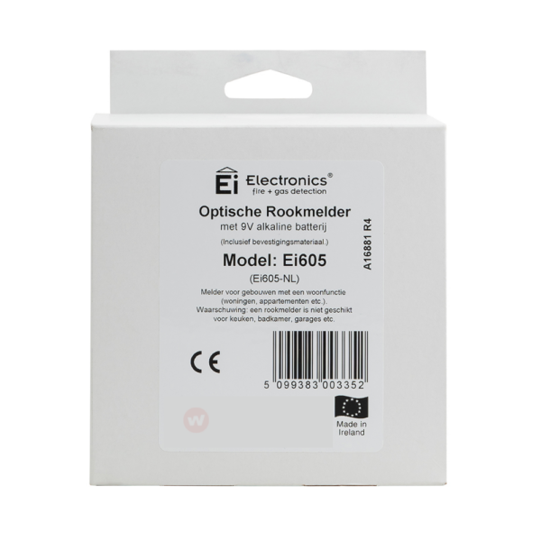 Ei605 Ei Electronics rookmelder 10 jaar lithium accu