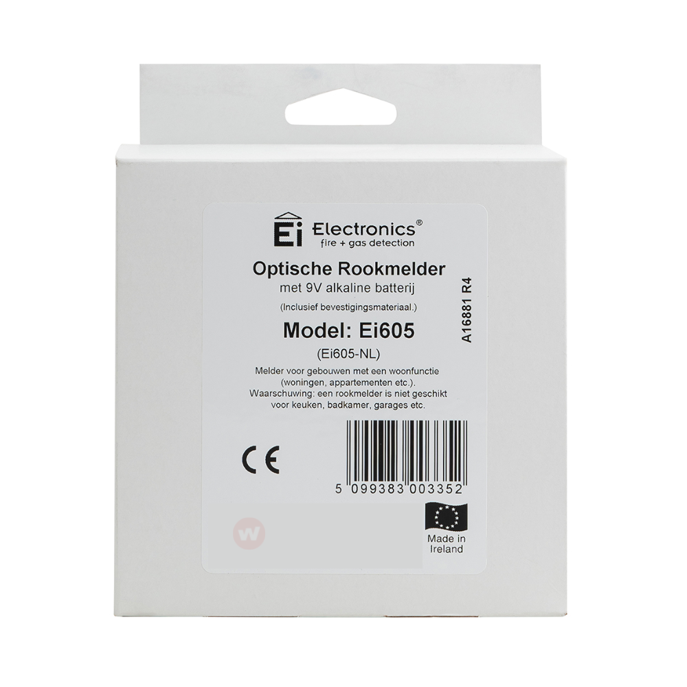 Ei605 Ei Electronics rookmelder 10 jaar lithium accu