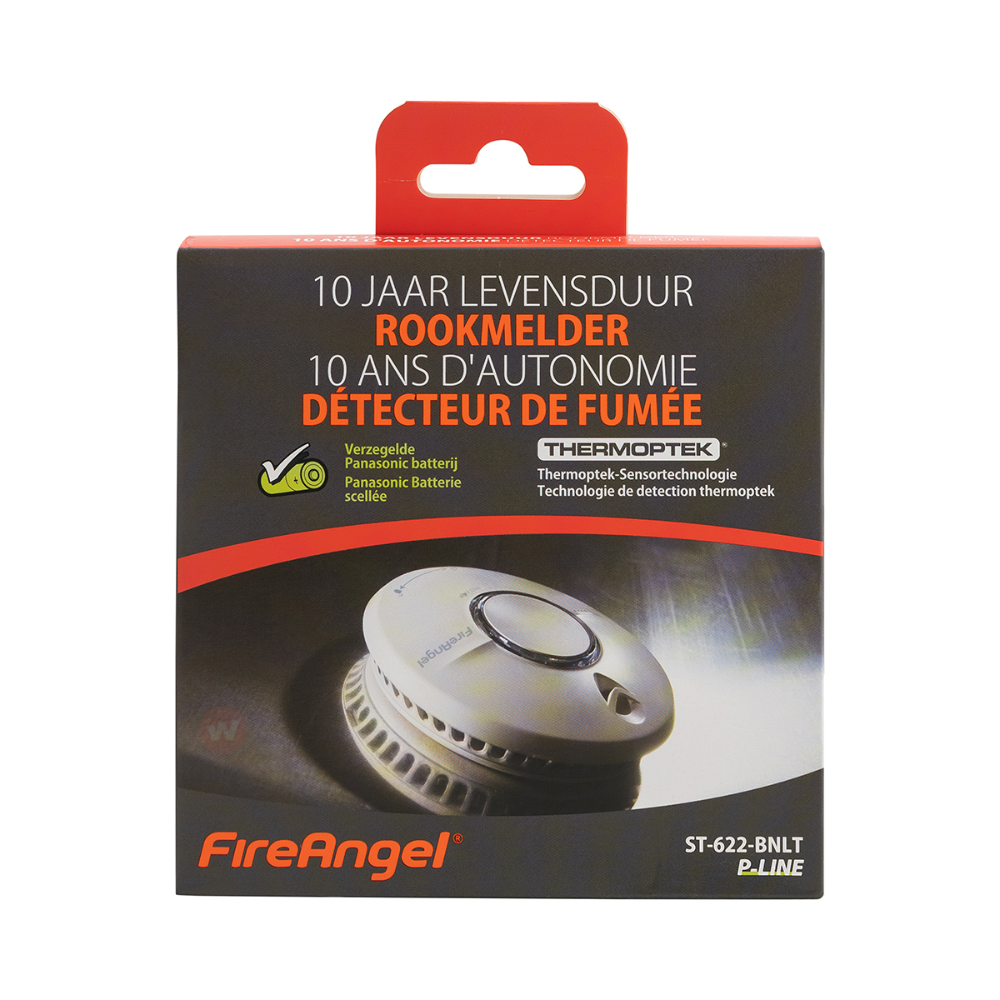 ST-622-BNLT Fireangel rookmelder 10 jaar lithium accu