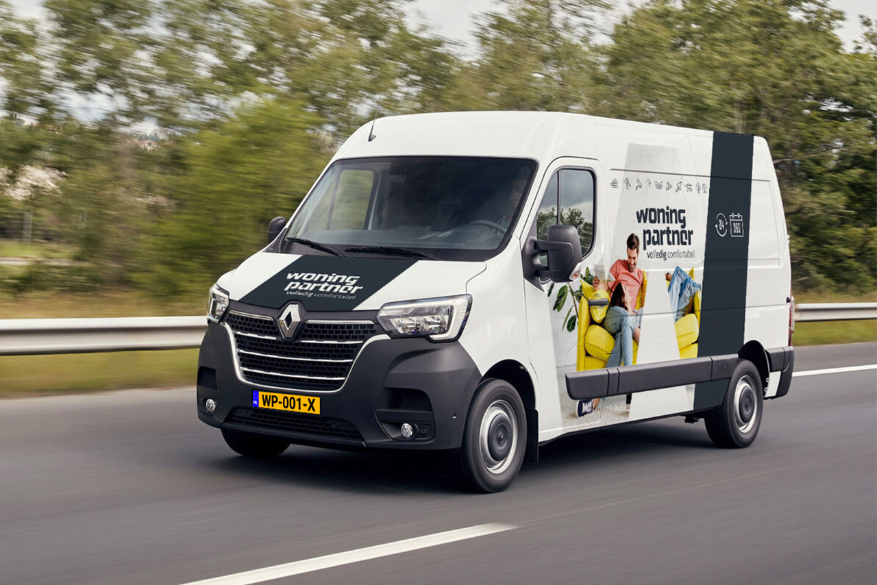 Woningpartner servicebus voor snelle en professionele hulp aan huis met eigen servicedienst