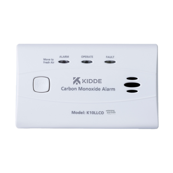 K10LLCO Kidde koolmonoxidemelder 10- jaars vaste batterij