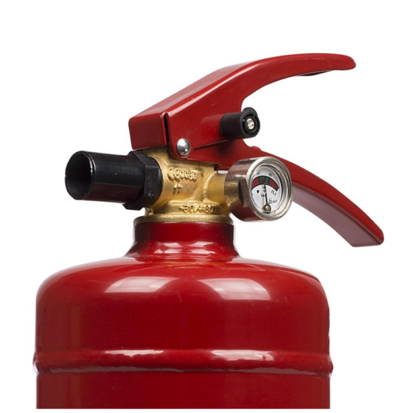 BB2 2 kg Smartwares poeder brandblusser A-B-C branden handgreep BB2 2 kg Smartwares poeder brandblusser A-B-C branden handgreep