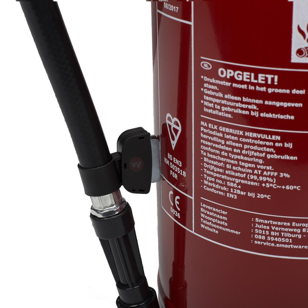 FEX-15262 Smartwares 6 liter schuimblusser blusslang