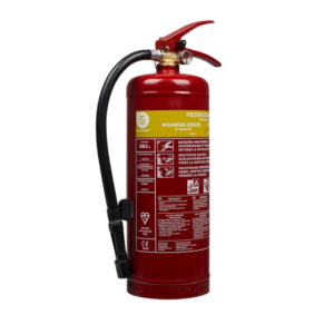 Smartwares FEX-15230 schuimblusser 3 liter met Rijkstypekeur. Geschikt voor brandklasse A en B, eenvoudig te bedienen en inclusief ophangbeugel
