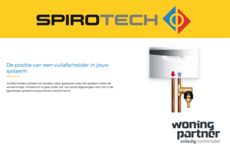 Een vuilafscheider voor de cv-ketel helpt om geld te besparen