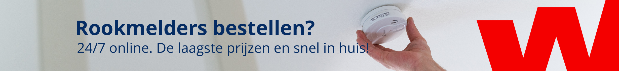Rookmelders bestellen