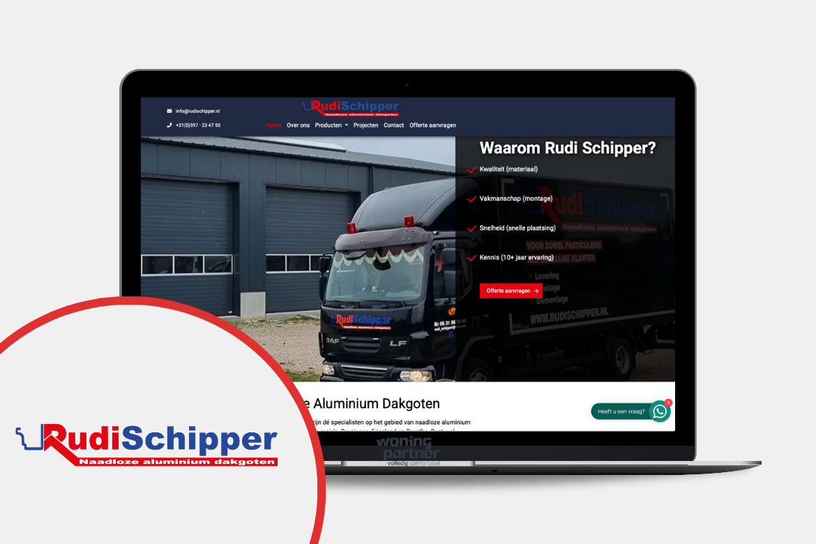 RudiSchipper naadloze dakgoten Oude Pekela