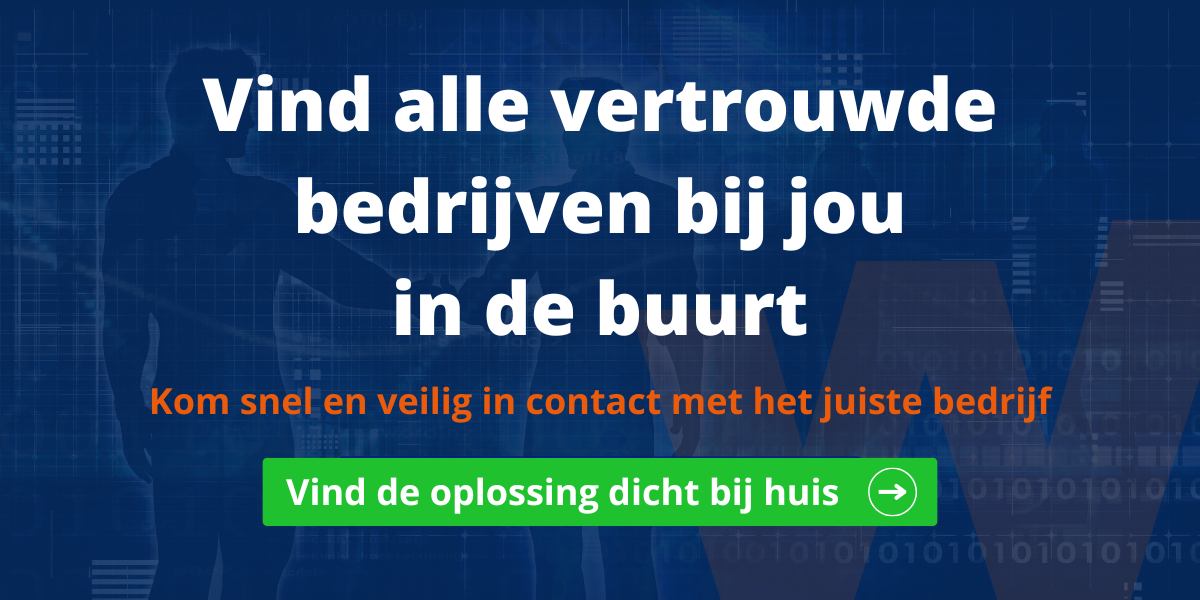 Kom veilig in contact met bedrijven in je buurt