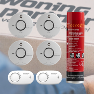 Brandveiligheidsset 7 delig voor iedere woning geschikt