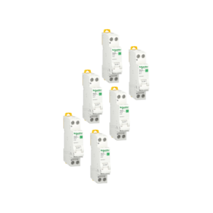 6-pack Schneider Installatieautomaat - 1P+N - 16A - B-Karakteristiek - 6000A - Resi9