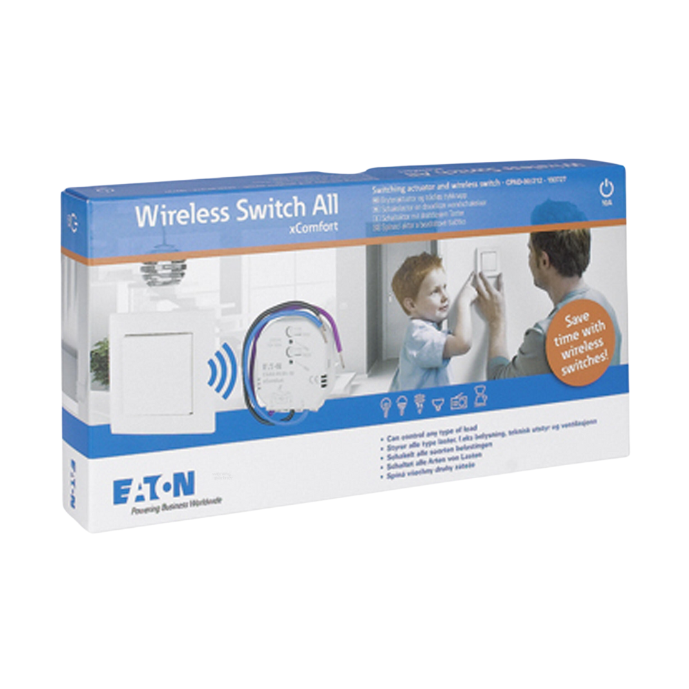 Eaton Moeller xComfort Ga draadloos pakket schakelactor bussysteem voorgeprogrammeerd - Afbeelding 2