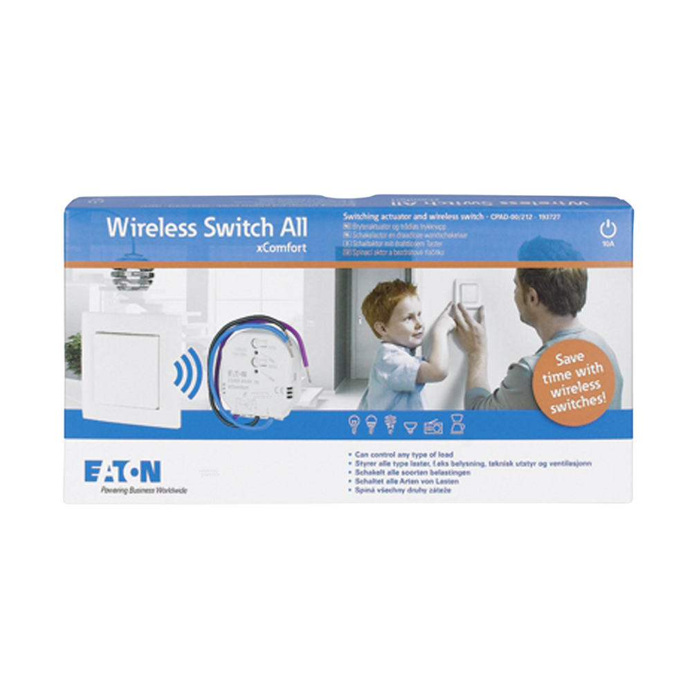 Eaton Moeller xComfort Ga draadloos pakket schakelactor bussysteem voorgeprogrammeerd - Afbeelding 3