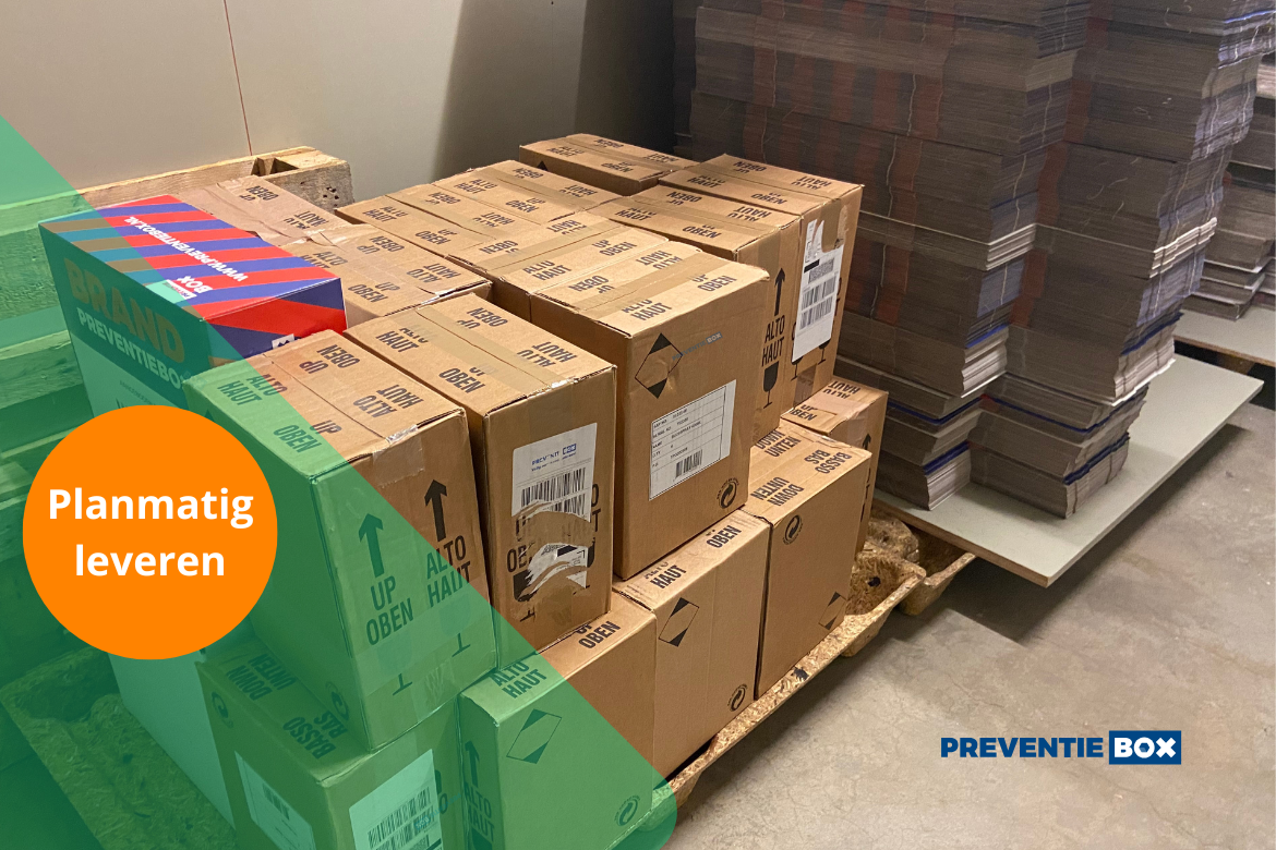 Levering rookmelders aan bedrijven