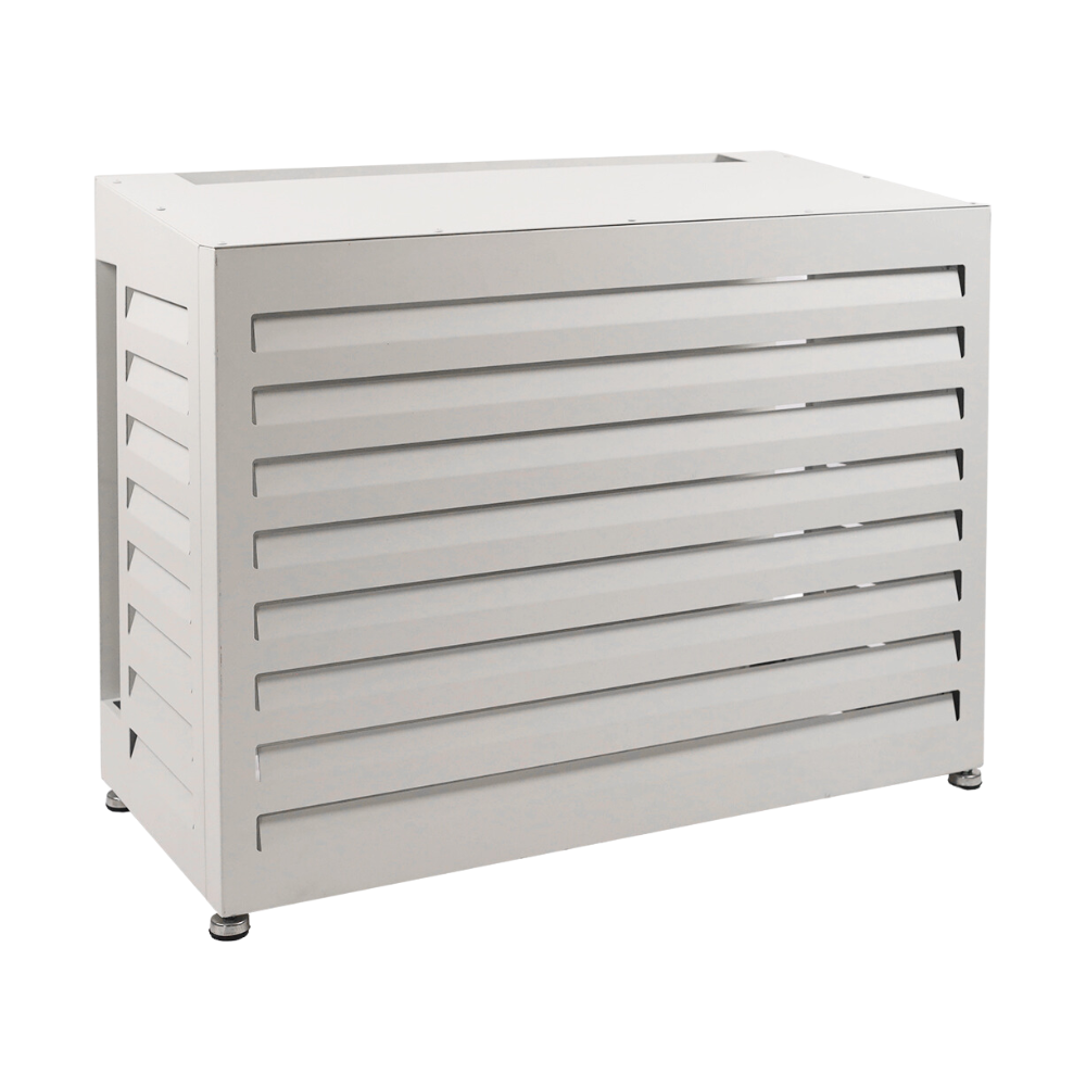 Nedco kap behuizing kast voor airco en warmtepomp universeel | wit