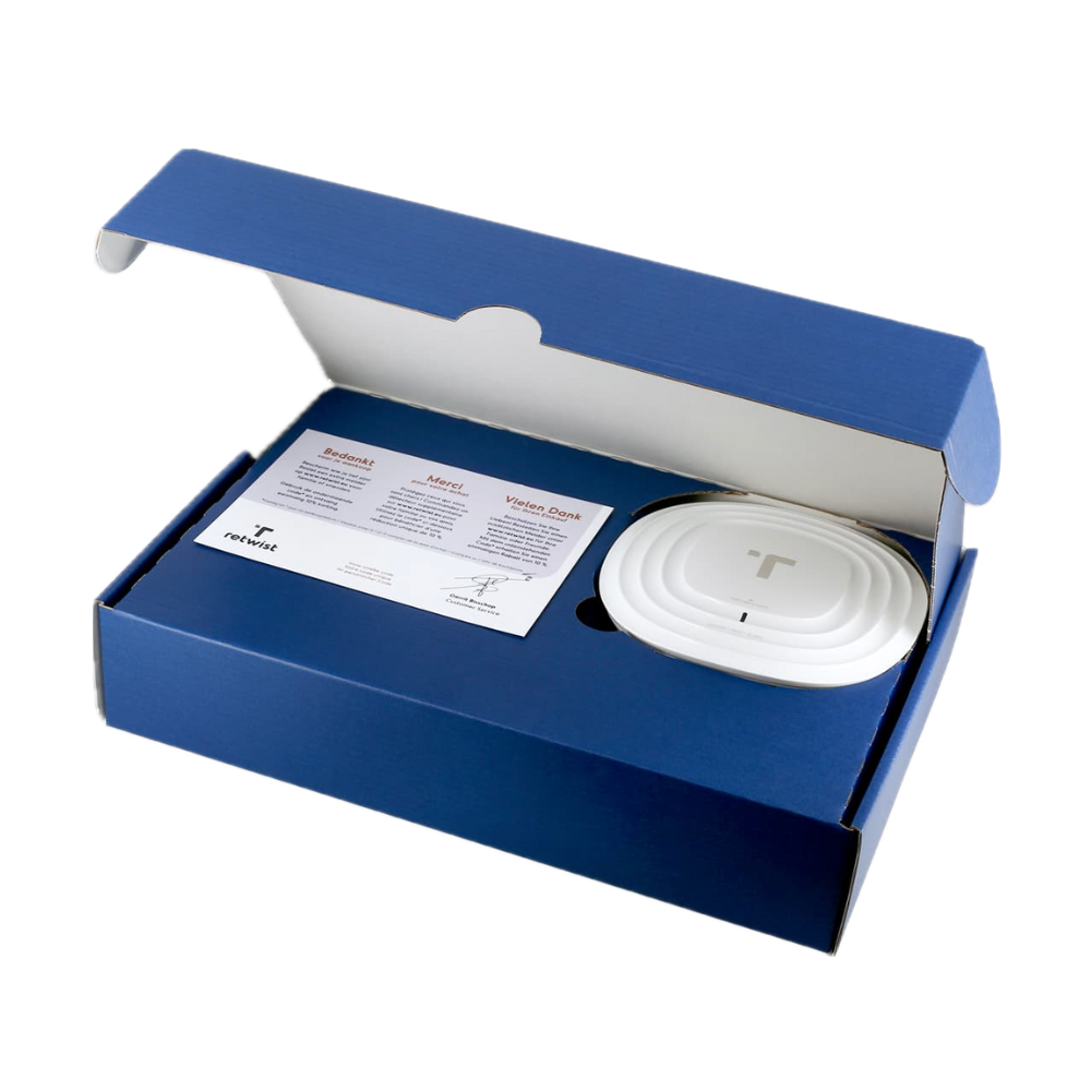 Retwist 587.1/F koolmonoxidemelder 230 volt in verpakking.