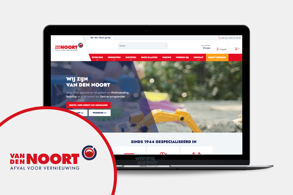 Van Den Soort container bestellen