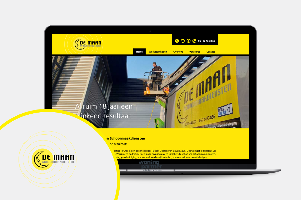 De maan Schoonmaakdiensten