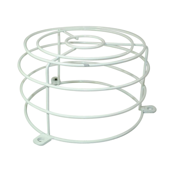 Ei Electronics Ei116 rookmelder beschermkorf universeel vandaalbestendig 3mm staal poedercoating bescherming rook- en hittemelders Ø165mm