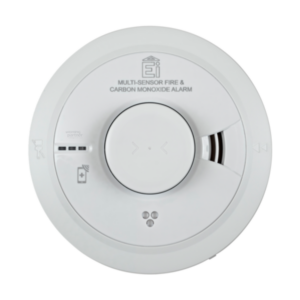 Ei Electronics Ei3030 multisensor 230 volt rook hitte en CO melder met 10-jaars back-up batterij koppelbaar met Ei3000MRF module en uitleesbaar via AudioLINK