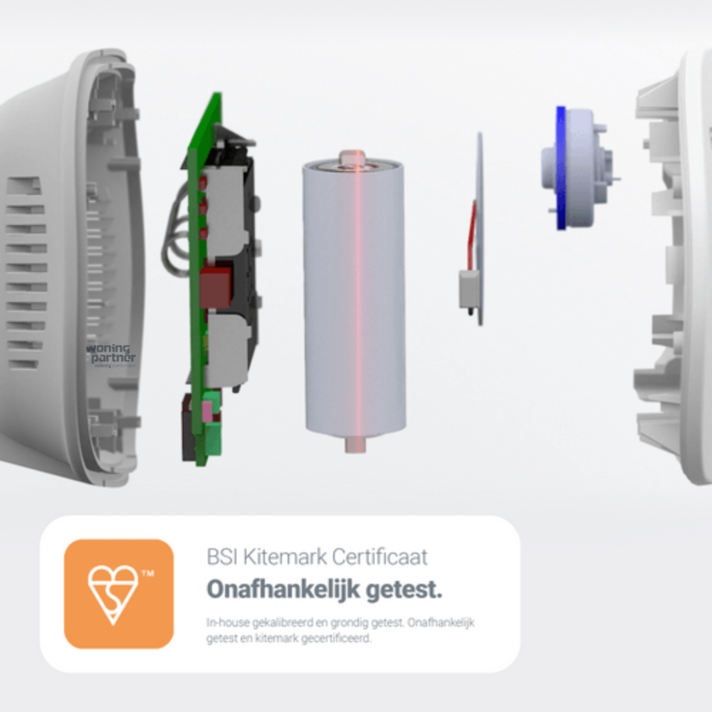 FireAngel FA3322-EU10 koolmonoxidemelder met display - Afbeelding 10