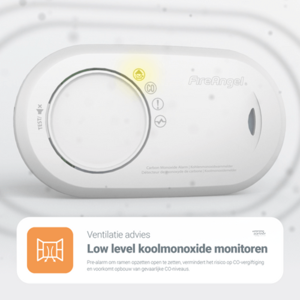 FireAngel FA3820-EUX koolmonoxidemelder 10 jaar met diagnose via kabel - Afbeelding 6