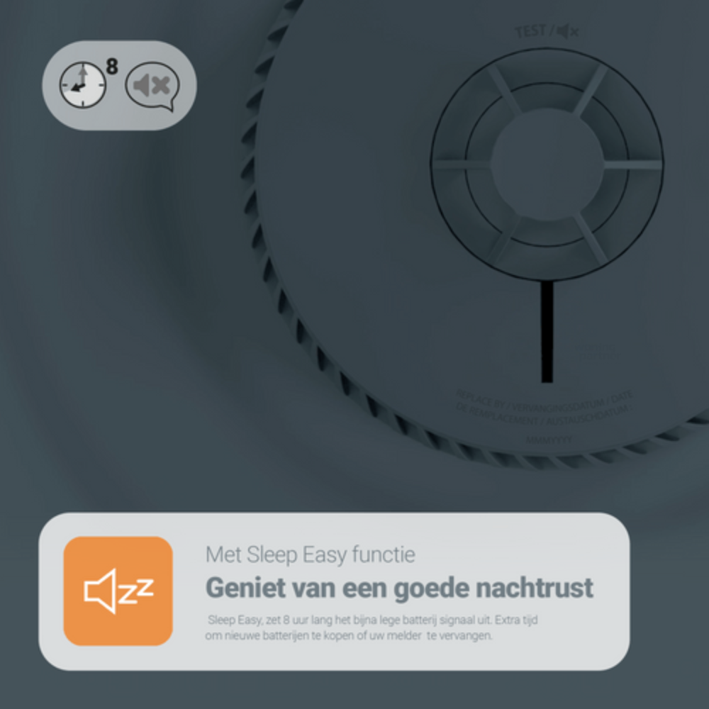 FA6215-INT Fireangel hittemelder batterij gevoed - Afbeelding 6