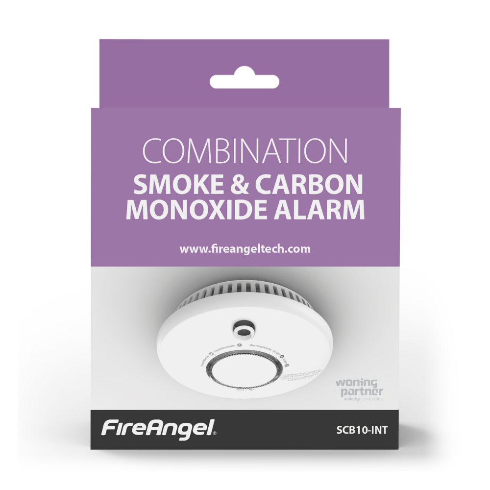 FireAngel SCB10-INT Combinatiemelder | rook- en koolmonoxidemelder - Afbeelding 4