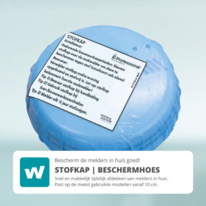 Universele beschermhoes stofhoes voor rookmelders voorkomt valse alarmen bij verbouwen schilderen of feestjes geschikt voor alle merken rookmelders vanaf 10 cm