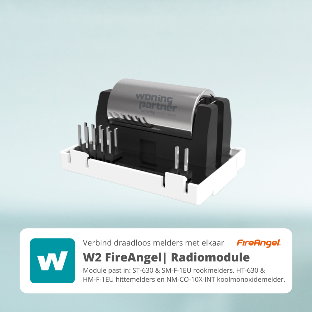 FireAngel W2 module draadloze koppelmodule brandmelders - Afbeelding 2