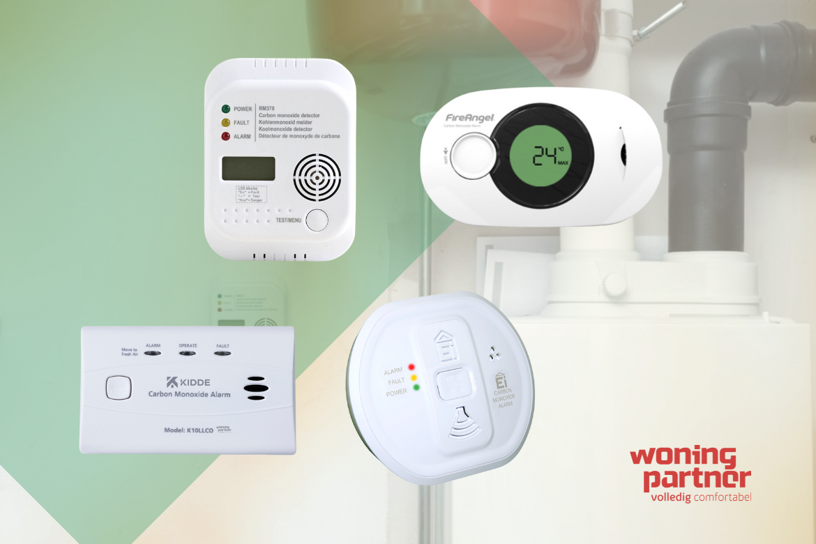Koolmonoxidemelders die voldoen aan de NEN-50291 norm en mensen vroegtijdig waarschuwen bij gevaarlijke concentraties koolmonoxide voor een veilige woning