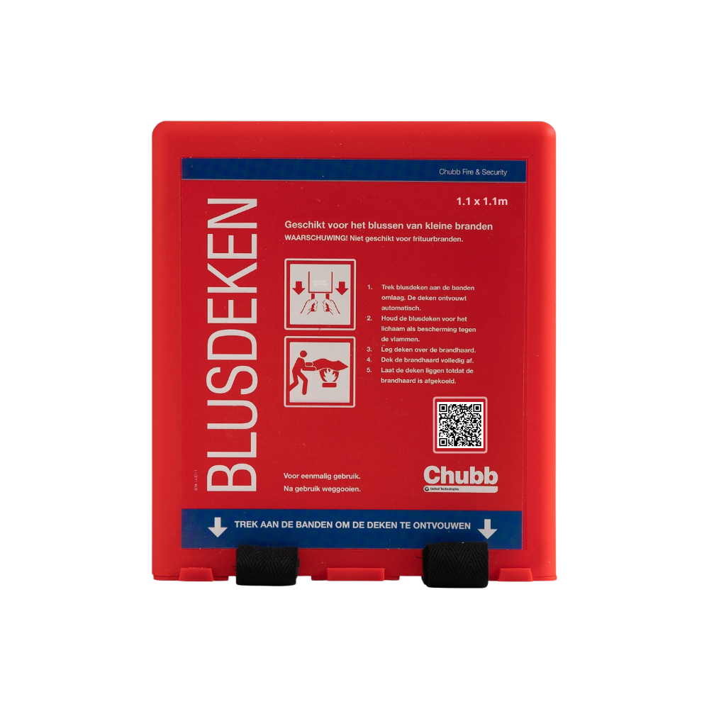 Chubb Blusdeken 110 x 110 cm professioneel | hardcase