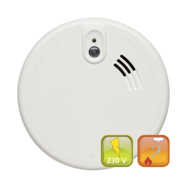 Firex KF20 rookmelder 230 volt koppelbaar 10 jaar netstroom. Firex KF20 rookmelder 230 volt koppelbaar 10 jaar netstroom.