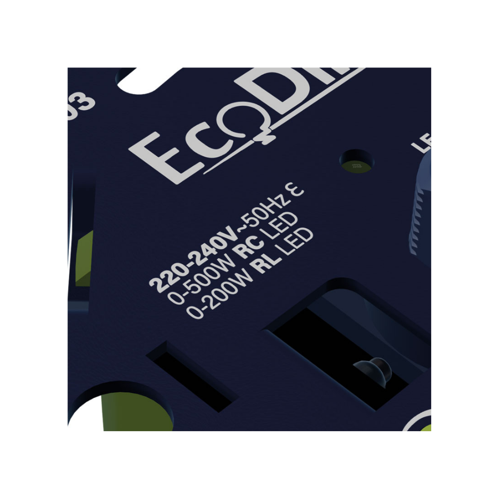 EcoDim.03 Led dimmer universeel 0-500W (RLC) - Afbeelding 4