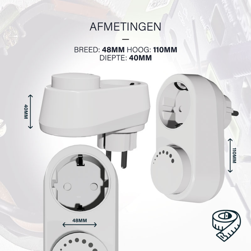 EcoDim.06 LED stekkerdimmer 0-100W - Afbeelding 8