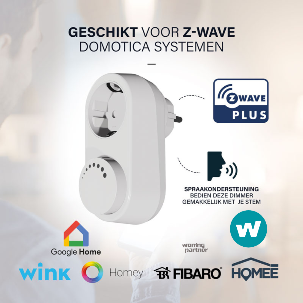 EcoDim.06 Z-Wave LED stekkerdimmer 0-100W (RC) - Afbeelding 5