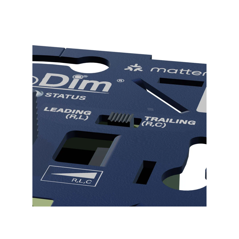 EcoDim.07 Led dimmer Matter druk/draai 0-250W RLC - Afbeelding 3