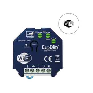 EcoDim.10 WiFi LED dimmer module 250 watt slimme inbouwdimmer geschikt voor LED verlichting.