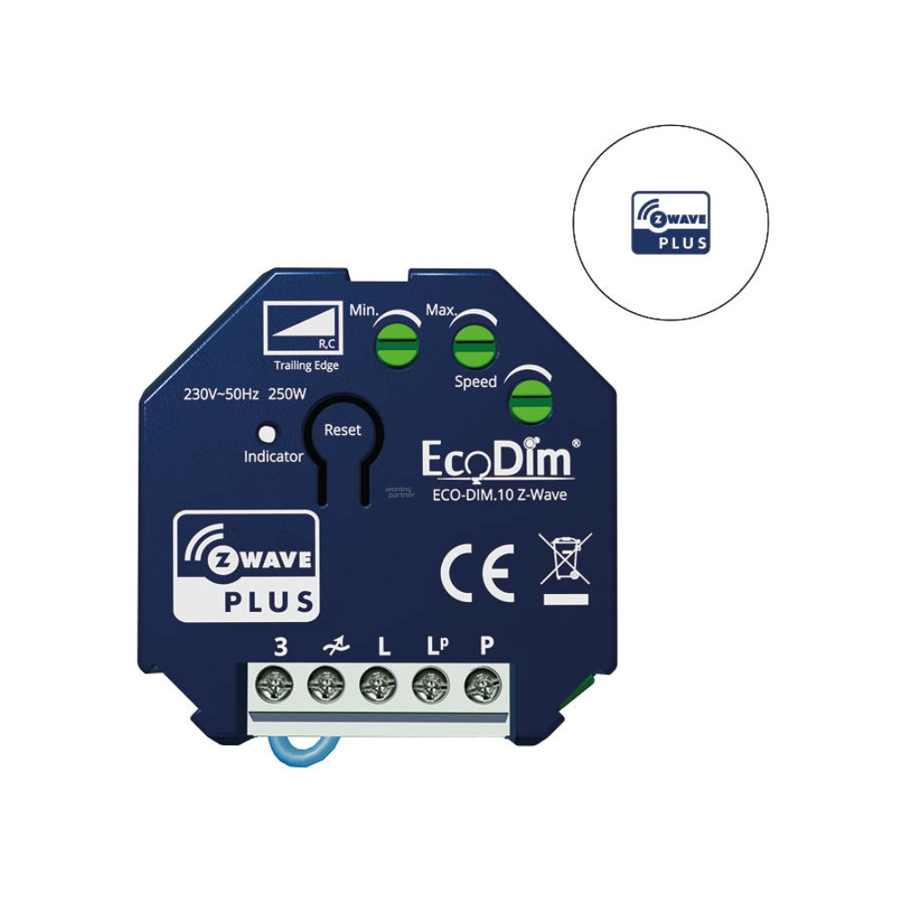 EcoDim.10 Z-Wave led dimmer module 250W
