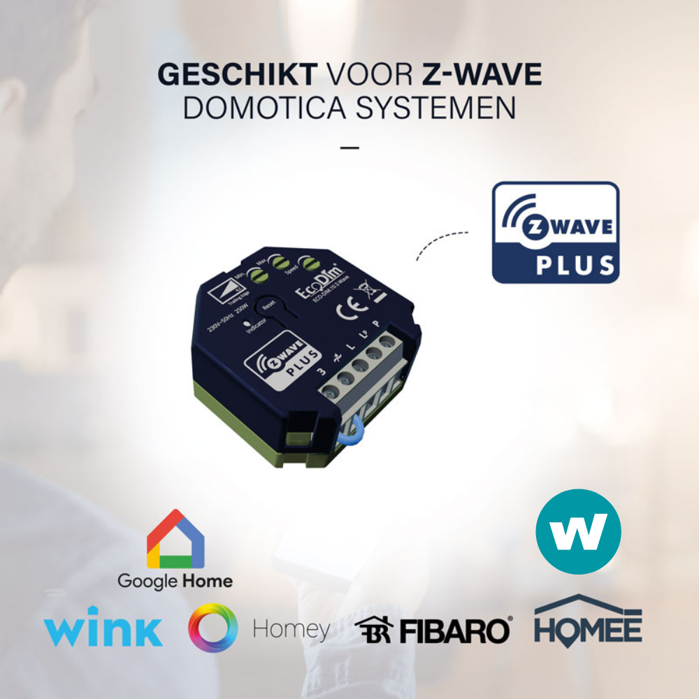 EcoDim.10 Z-Wave overzicht Domoticasystemen