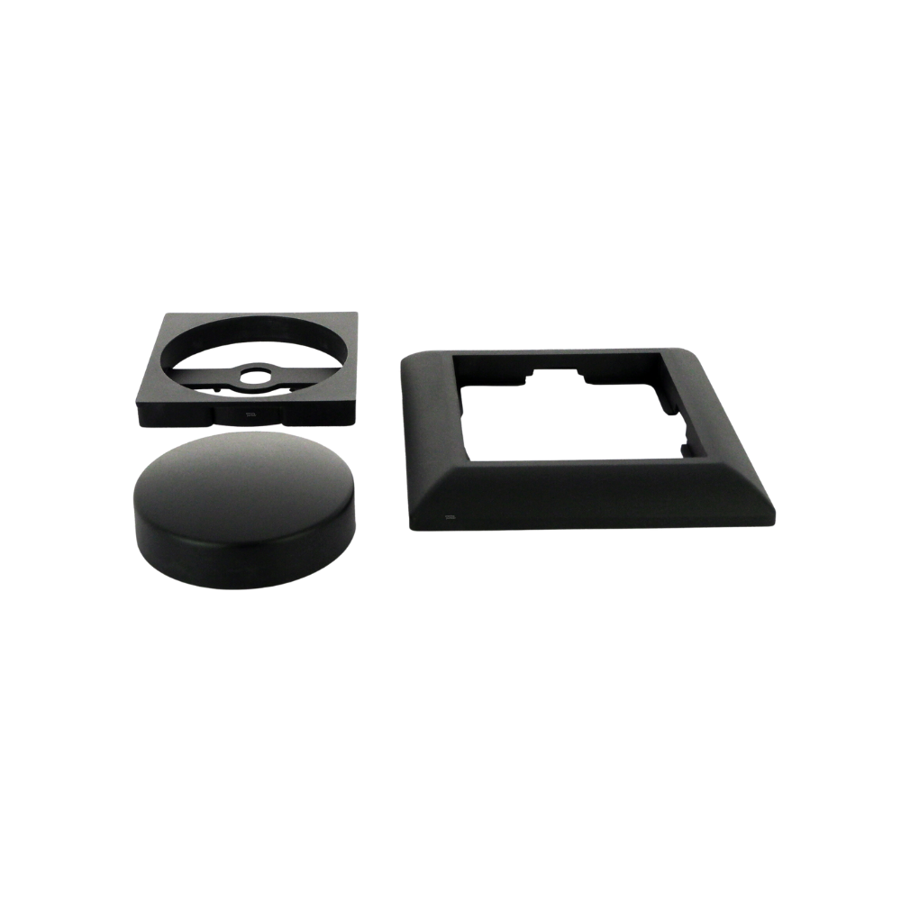 EcoDim ED-10002B Dimmerknop incl. centraalplaat en raamwerk zwart - Afbeelding 3