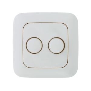 EcoDim ED-10003 Duo dimmerknop passend in Busch-Jaeger Reflex SI