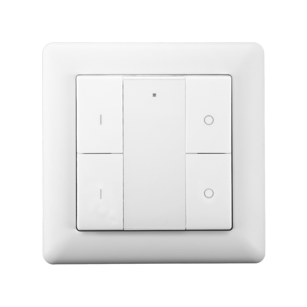 ED-10012 Draadloze schakelaar Zigbee 2 groepen wit