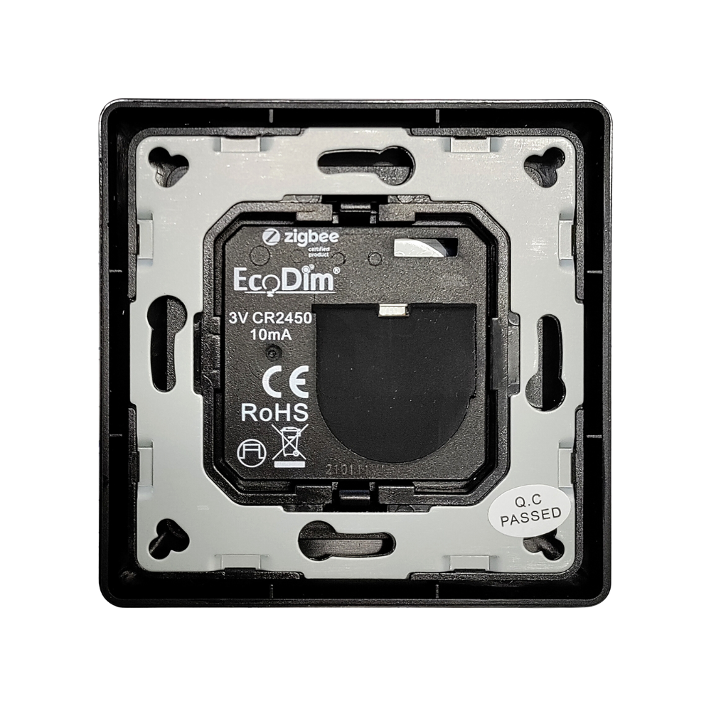 ED-10015 Draadloze schakelaar Zigbee 4 groepen zwart - Afbeelding 2