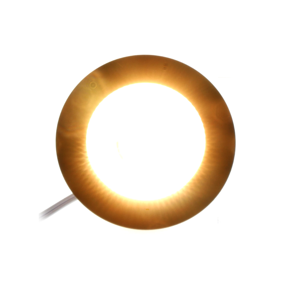 ED-10046 Led meubelspot kleine inbouwdiepte IP54 warm wit, rond, zwart, 55mm - Afbeelding 5