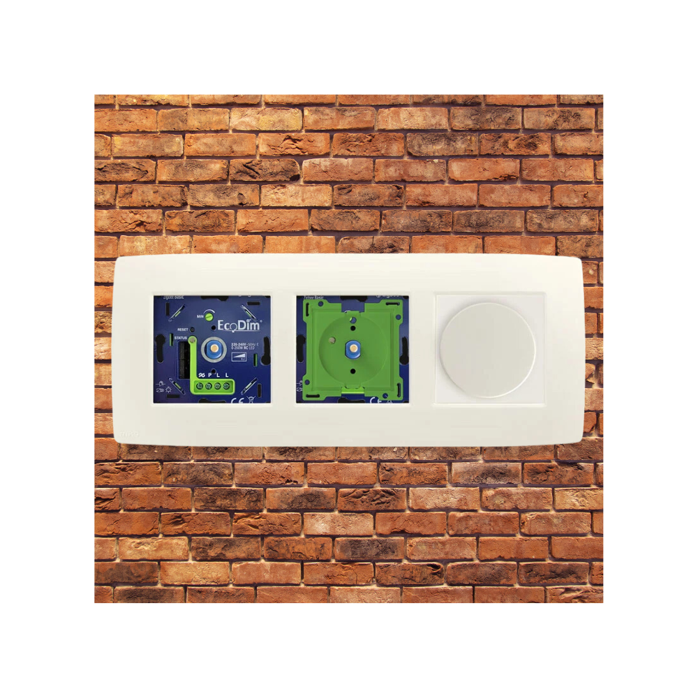 EcoDim ED-10072 Adapter set LED dimmer voor Niko afdek serie - Afbeelding 3