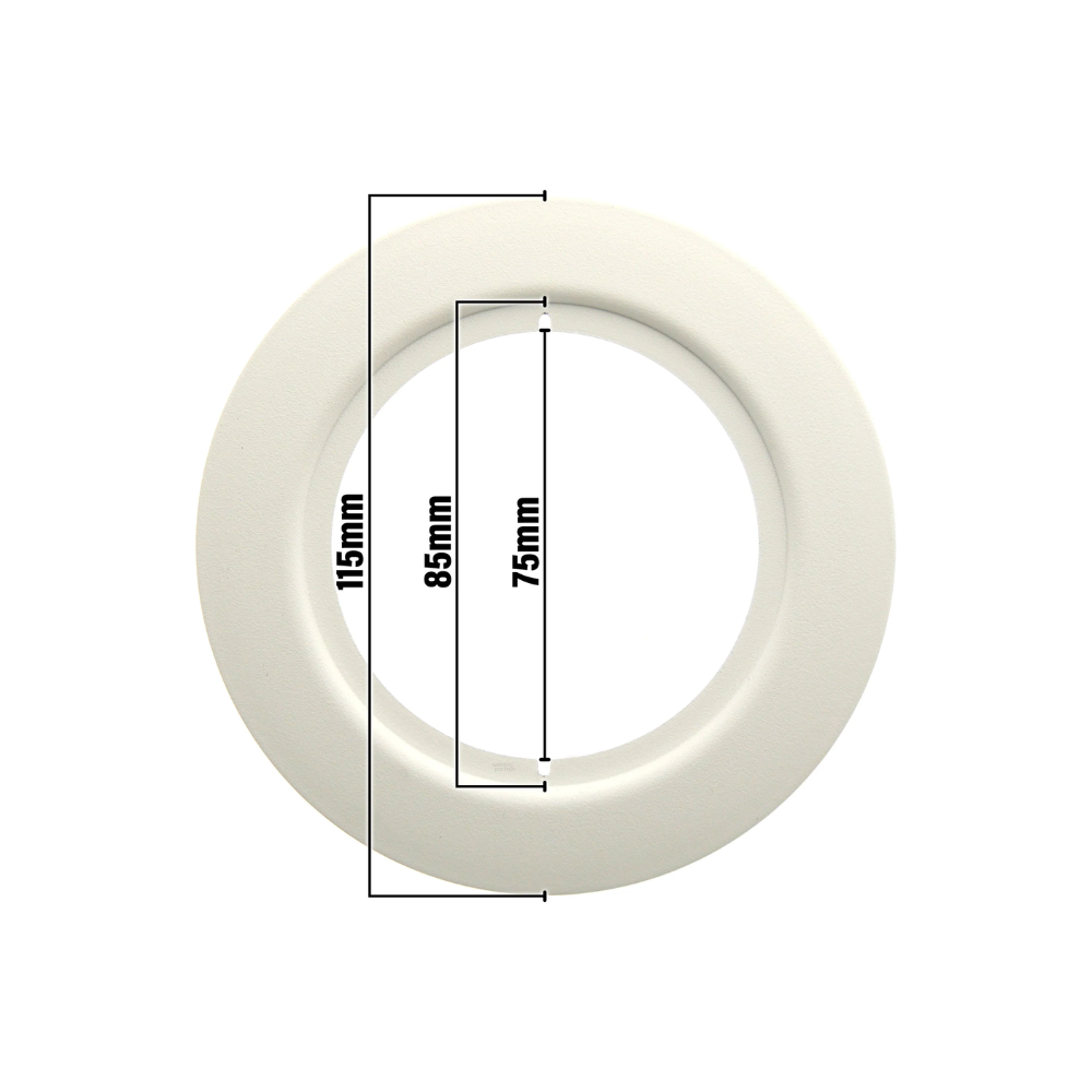 EcoDim ED-10035 Opvulring spotarmatuur rond wit - Afbeelding 2